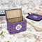 Lotus Flower Recipe Box - Full Color - In Context