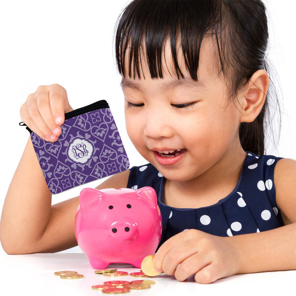Lotus Flower Rectangular Coin Purses - LIFESTYLE (child)
