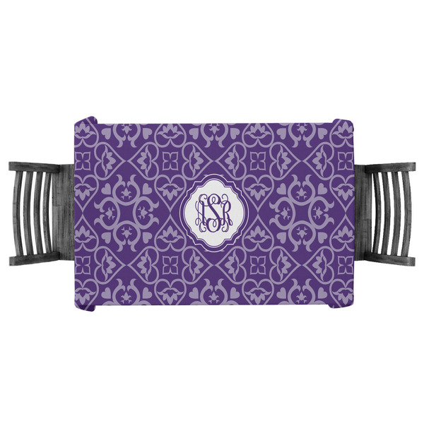 Custom Lotus Flower Tablecloth - 58"x58" (Personalized)