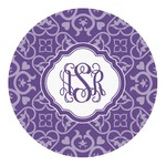 Lotus Flower Round Decal - Small (Personalized)