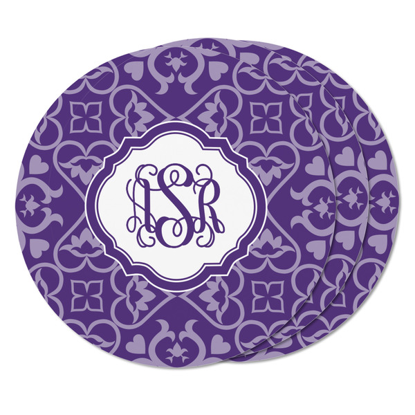 Lotus Flower Round Fridge Magnet - THREE