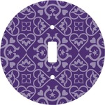 Lotus Flower Round Light Switch Cover