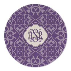 Lotus Flower Round Linen Placemat (Personalized)