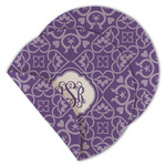 Lotus Flower Round Linen Placemat - Double Sided - Set of 4 (Personalized)