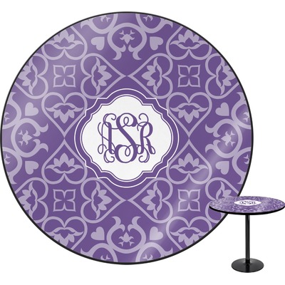Custom Lotus Flower Round Table (Personalized)