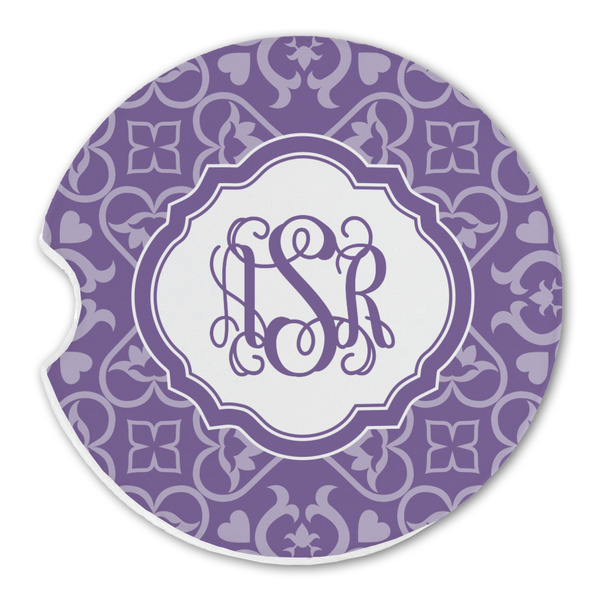 Lotus Flower Sandstone Car Coaster - Single