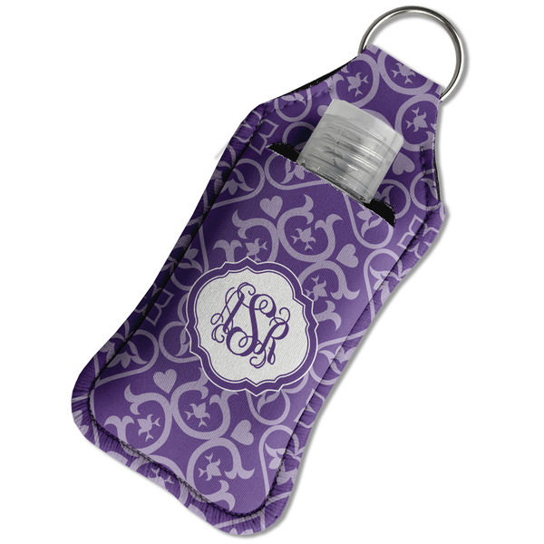 Lotus Flower Sanitizer Holder Keychain - Large in Case
