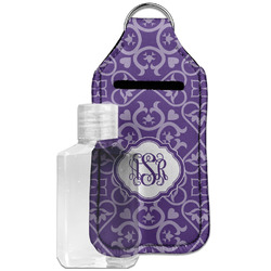 Lotus Flower Hand Sanitizer & Keychain Holder - Large (Personalized)