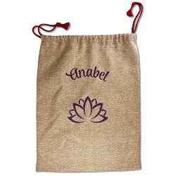 Lotus Flower Santa Sack - Front (Personalized)