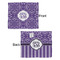 Lotus Flower Security Blanket - Front & Back View
