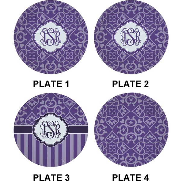 Lotus Flower Set of Appetizer / Dessert Plates (Approval)