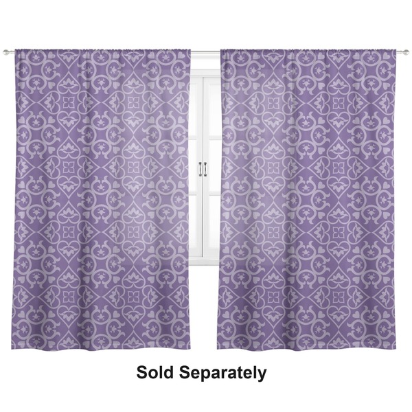 Lotus Flower Sheer Curtains
