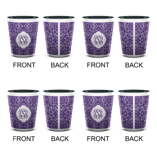 Lotus Flower Shot Glassess - Two Tone - Set of 4 - APPROVAL