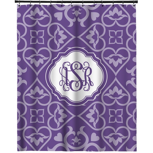 Custom Lotus Flower Extra Long Shower Curtain - 70"x84" (Personalized)