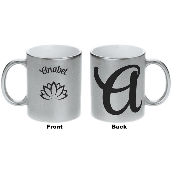 Lotus Flower Silver Mug - Approval