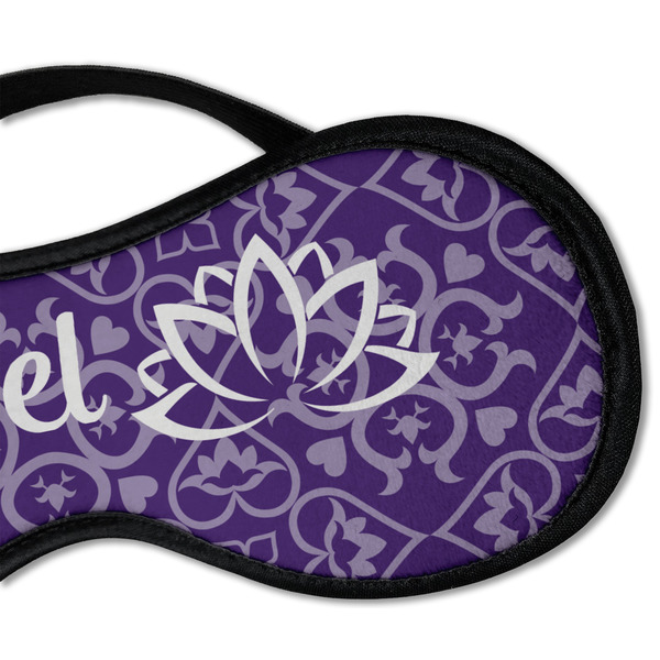 Lotus Flower Sleeping Eye Mask - DETAIL Large