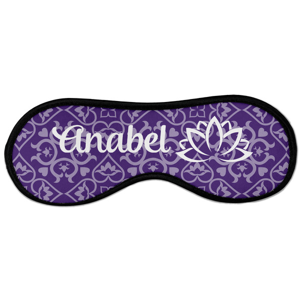 Lotus Flower Sleeping Eye Mask - Front Large