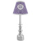 Lotus Flower Small Chandelier Lamp - LIFESTYLE (on candle stick)