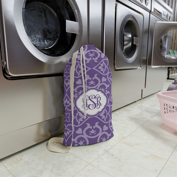 Lotus Flower Small Landry Bag - In Context