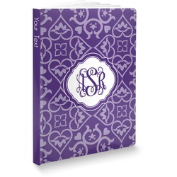 Lotus Flower Softbound Notebook - 7.25" x 10" (Personalized)