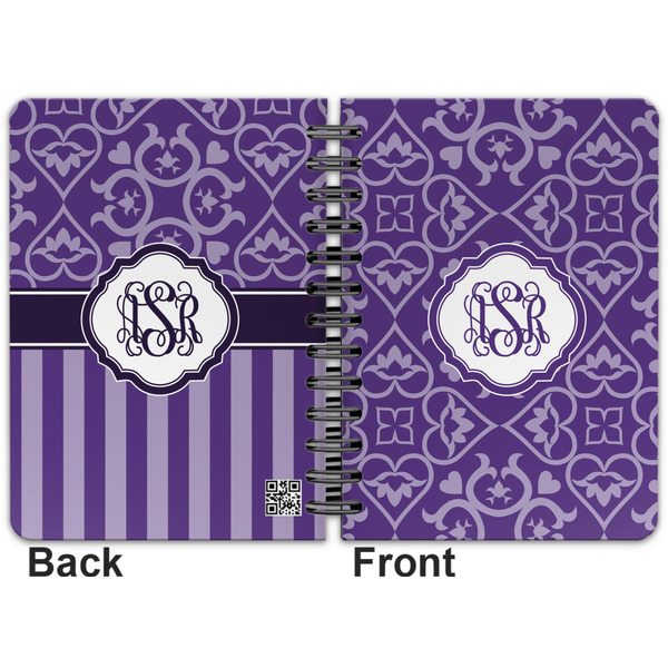 Lotus Flower Spiral Journal 5 x 7 - Apvl