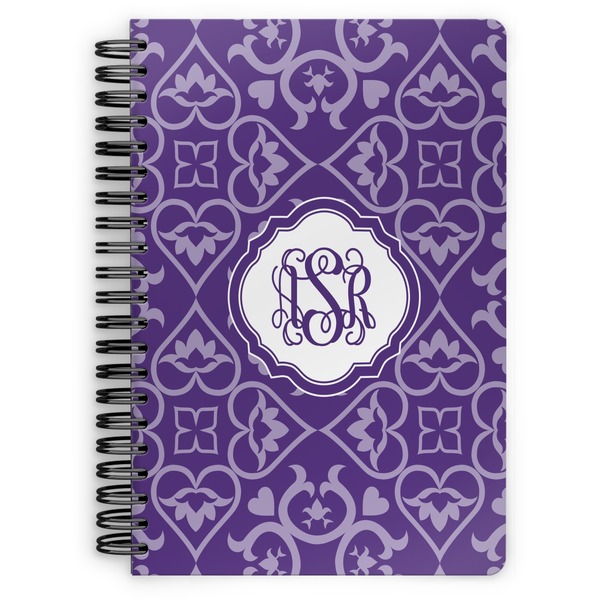 Custom Lotus Flower Spiral Notebook (Personalized)
