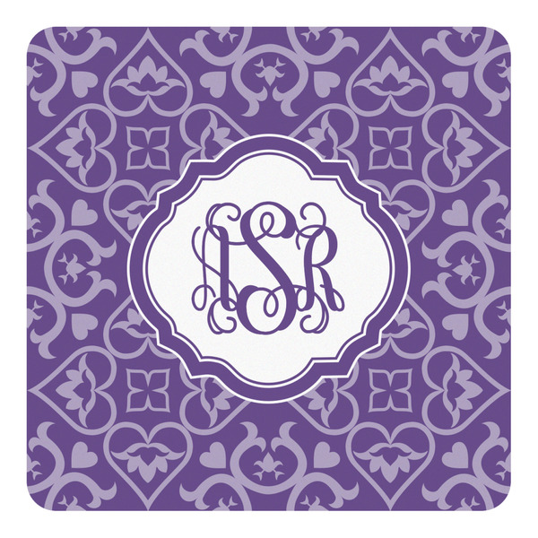 Custom Lotus Flower Square Decal (Personalized)