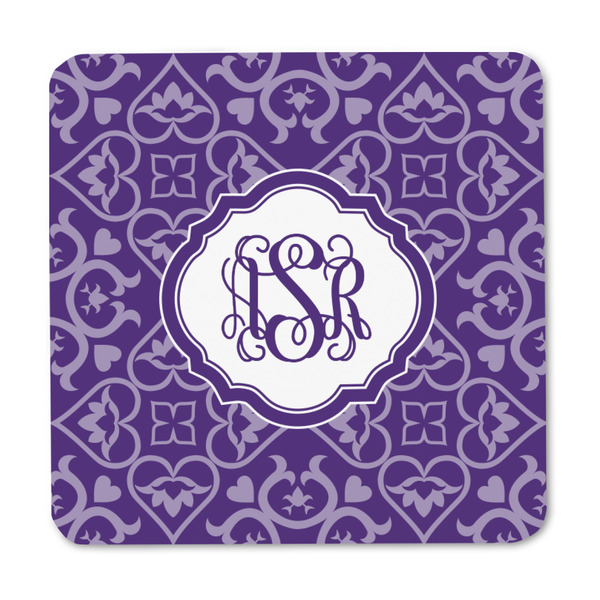 Lotus Flower Square Fridge Magnet - FRONT