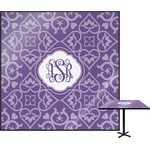 Lotus Flower Square Table Top - 24" (Personalized)