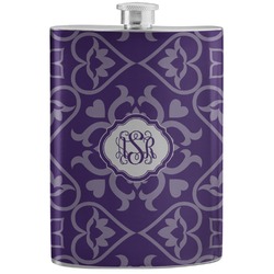 Lotus Flower Stainless Steel Flask (Personalized)