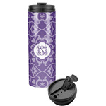 Lotus Flower Stainless Steel Skinny Tumbler (Personalized)