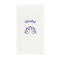 Lotus Flower Standard Guest Towels in Full Color