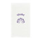 Lotus Flower Guest Paper Towels - Full Color - Standard (Personalized)