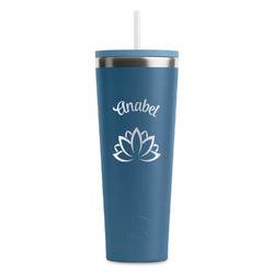 Lotus Flower RTIC Everyday Tumbler with Straw - 28oz (Personalized)