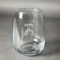 Lotus Flower Stemless Wine Glass - Engraved (Personalized)