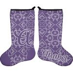Lotus Flower Holiday Stocking - Double-Sided - Neoprene (Personalized)