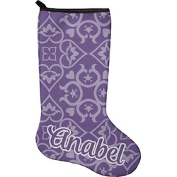 Lotus Flower Holiday Stocking - Neoprene (Personalized)