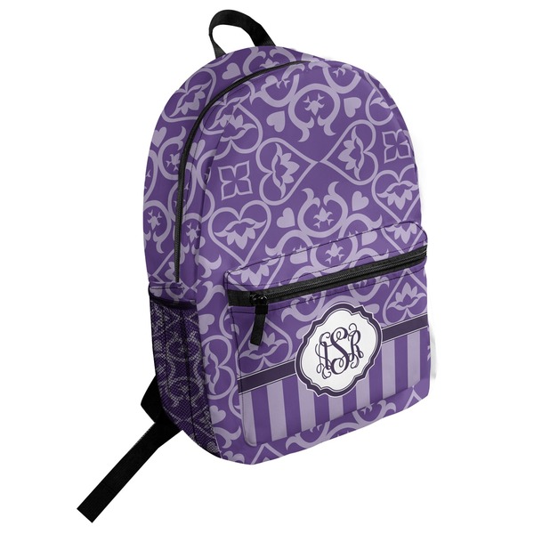 Custom Lotus Flower Student Backpack (Personalized)