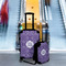 Lotus Flower Suitcase Set 4 - IN CONTEXT