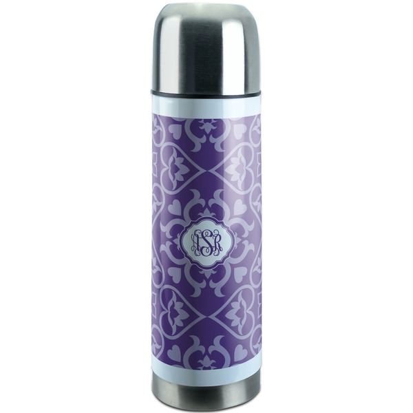 Custom Lotus Flower Stainless Steel Thermos (Personalized)
