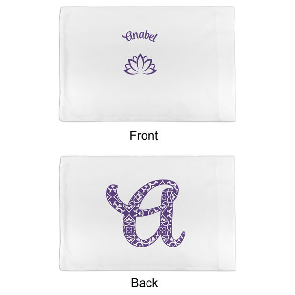 Lotus Flower Toddler Pillow Case - APPROVAL (partial print)