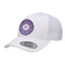 Lotus Flower Trucker Hat - White (Personalized)