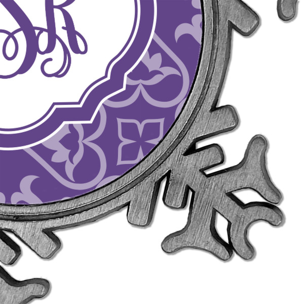 Lotus Flower Vintage Snowflake - Detail