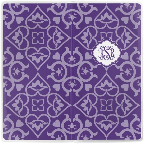 Lotus Flower Vinyl Document Wallet - Apvl