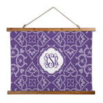 Lotus Flower Wall Hanging Tapestry - Wide (Personalized)