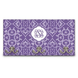 Lotus Flower Wall Mounted Coat Rack (Personalized)