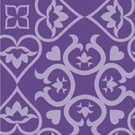 Lotus Flower Wallpaper & Surface Covering (Water Activated 24"x 24" Sample)