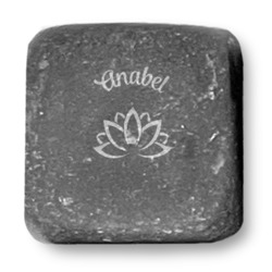 Lotus Flower Whiskey Stone Set (Personalized)