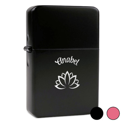 Lotus Flower Windproof Lighter (Personalized)