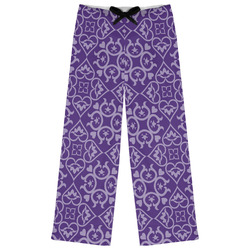 Lotus Flower Womens Pajama Pants - XL